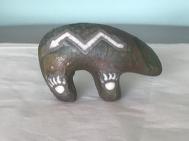 Raku Studio Art Pottery Fetish Bear Figurine Signed Jeremy Diller - £16.42 GBP