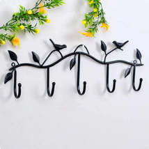 Birds Metal Wall Coat Rack and Hat Rack Multi-Function Mounted Hook Hang... - $29.50+