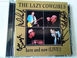 &quot;Here and Now: Live&quot; By The Lazy Cowgirls CD, 2001. Signed By Band VG+ - £48.72 GBP