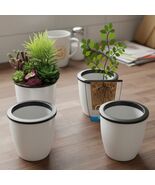 Self Watering Pots for Indoor Plants, 3-Pack 3.5&#39;&#39; Self Watering Planter... - $15.04