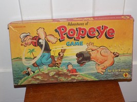 Vintage 1957 Adventures of Popeye Transogram Board Game - $34.65