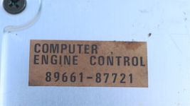 Daihatsu Charade Engine Computer ECM ECU PCM Engine Control Module 89661-87721 image 2