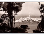 RPPC Treasure Island San Francisco California CA Zan Photo Postcard K18 - £7.72 GBP