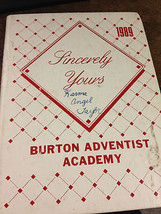 1989 Burton Adventist Academy Arlington Texas Yearbook Grades K-12 heads... - £15.57 GBP