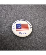 Vintage PAN AM Airlines 1976 HAPPY BIRTHDAY USA Bicentennial Employee Bu... - $285.21 MXN