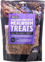 Flukers Grub Bag: Calcium-Enriched Mealworm Treats for Reptiles - £4.75 GBP