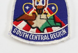 Vintage South Central Region Embroidered White Small Boy Scouts BSA Camp Patch - £9.42 GBP