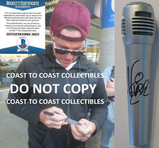Vanilla Ice rapper Ice Ice Baby autographed Microphone Mic proof Beckett COA - £116.84 GBP