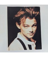 LEONARDO DiCAPRIO Magazine Pinup Long Messy Hair Clipping - £12.18 GBP