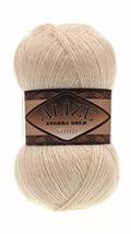 9 skn (9 Balls) Alize Angora Gold simli, Silvery, Wool Yarn, Acrylic Yarn, Knitt - £41.15 GBP