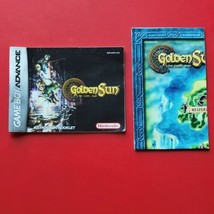 Game Boy Advance Golden Sun: The Lost Age Manual & Map Nintendo GBA No Game - $28.02