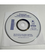 Epson PowerLite Projector Manual Disk 4100/4200W/4300 CD 2011 - €8,03 EUR