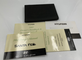 2002 Hyundai Santa FE Owners Manual with Case OEM N01B18007 - £25.16 GBP