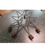 Vtg Primitive Rustic Iron Smiling Sun Rusty Bells Windchime Camel Bells - $546.44 MXN Vtg Primitive Rustic Iron Smiling Sun Rusty Bells Windchime Camel Bells - $546.44 MXN