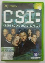 CSI Crime Scene Investigation Xbox Game 2004 Ubisoft  - £6.14 GBP