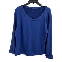 LAMade Blue Scoop Neck Sweatshirt Small New - £18.10 GBP