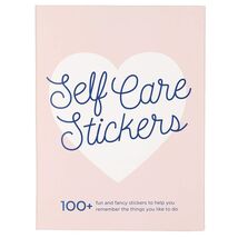 WORLD TRAVELER Self Care Sticker Book Folio Hardcover 5x7 Art Stickers - €9,77 EUR