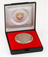 1982 Switzerland Commemorative 5 Franc Gotthard Railway Coin w/ Case - £31.86 GBP