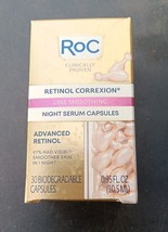 RoC Retinol Correxion Line Smoothing Night Serum Capsules - 30ct (K76) - £16.29 GBP