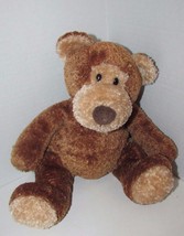 Mary Meyer Teddy Bear plush brown textured fur tan face ears feet seated - $14.84