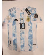 Lionel Messi Argentina Copa America Final Match Slim Home Soccer Jersey ... - £96.15 GBP