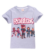 Roblox Theme Colorful Series Grey Kids T-shirt - £15.74 GBP