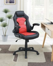 Office Chair Upholstered 1pc Comfort Chair Relax Gaming Office Chair Work - $205.92