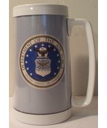 USAF US Air Force plastic coffee mug/cold drink mug Dept. of USAF logo - €12,96 EUR