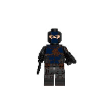 Bullseye Villain Minifigure with Ninja Mask and Weapon Toy - $4.94 CAD