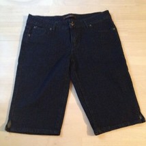 The Limited Women&#39;s Shorts Denim Dark Wash Stretch Shorts Size 8 NEW - £9.89 GBP