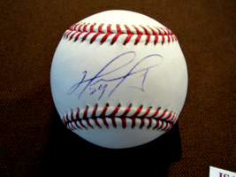 David Ortiz 2004 Wsc Boston Red Sox Hof Signed Auto 04 Ws Game Oml Baseball Jsa - £312.89 GBP