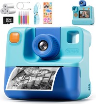 Instant Print Camera for Kids 1080P Kids Instant Cameras HD Digital Video Camera - $92.94