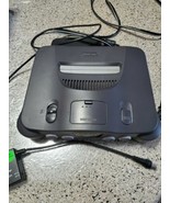 Nintendo 64 Core System 32MB Charcoal Gray Home Console. NA region - $495.00
