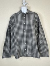 Magellan Men Size XL Check Plaid Button Up Shirt Long Sleeve Pocket - £5.98 GBP