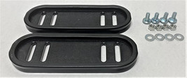 2 Deluxe Polymer Skid Slide Shoes W/ Hardware for MTD 731-05984A 731-05984 - £14.08 GBP