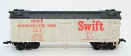 HO Scale Swift Refrigerator Line SRLX 1020 Boxcar Train Vintage - £7.40 GBP