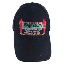 2012 Orpheum Snapback Hat Mary Mary Entertainment One Cap Black Adjustable - £18.21 GBP