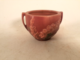 Roseville Art Pottery Foxglove Handled Bowl, 659 3&quot;, Very Nice Condition - £30.57 GBP