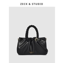 Folds Design PU Leather Shoulder Bags For Women 2022 summer Elegant Handbags Fem - £57.48 GBP