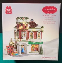 St. Nicholas Square &quot;Christmas Shop&quot; Style 14STXVH13 Brand New 2021 - £116.29 GBP