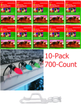 Christmas LED Shingle/Gutter Light Clips 70-ct White, Dyno 73026-70COS (... - $49.49
