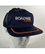 Vintage Roadway Express Inc Snapback Trucker Hat Rope Brim - £18.16 GBP