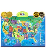 I-Poster My Usa Interactive Map - Educational Smart Talking Poster Toy F... - £68.40 GBP