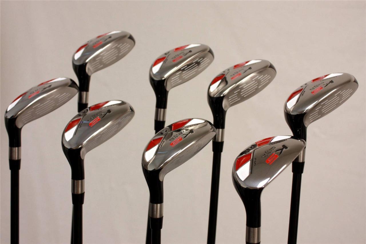 Used Mens Senior Hybrid Golf Set 3 pw Graphite Clubs Right Handed All