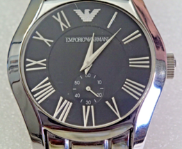 Emporio Armani AR-0680 Quartz Silver Men's Wristwatch - $63.86