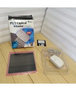 Vintage Mouse Systems Retro PS2 Optical 3 Button Mouse &amp; Optical Metal M... - $102.77 CAD