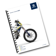 HUSQVARNA 2025 - FE 450 501 HERITAGE - OWNERS MANUAL - REPRINTED COMB BOUND - €21,69 EUR