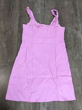 Cotton On NWT Womens XS Pink Adjustable Strap Sleeveless Tank Dress AF - £10.40 GBP