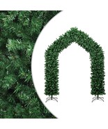 vidaXL Christmas Tree Arch Green PVC Large Decorative Inlays - $457.96 CAD