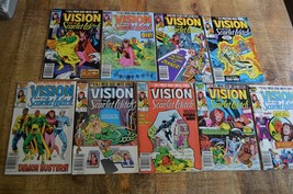 Vision &amp; Scarlet Witch #1 3 5 7-12 Canadian Newsstand Marvel Lot of 9 VF 8.0 - £108.26 GBP